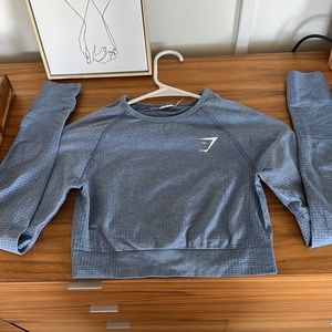 Gymshark vital seamless 2.0 long sleeve crop top